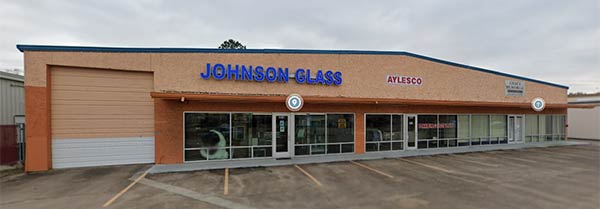 Johnson Glass & Mirror Store Front - Pasadena TX Location