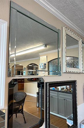 custom mirrors - a variety of designs